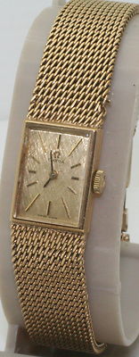 Stunning Vintage Ladies Solid 9K Gold Omega Cocktail Watch